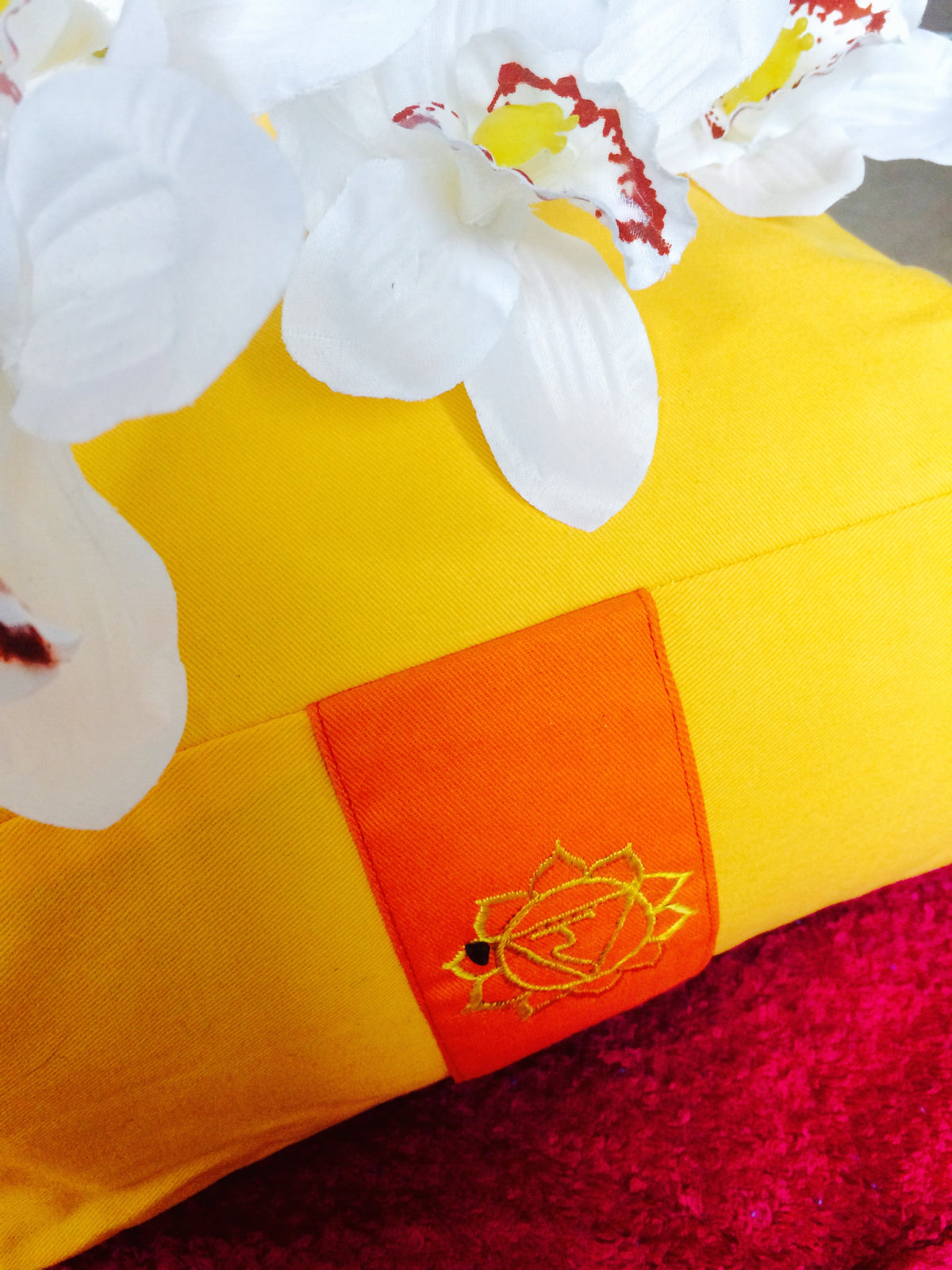Yoga Zafu Meditation Cushion with Buckwheat Filling