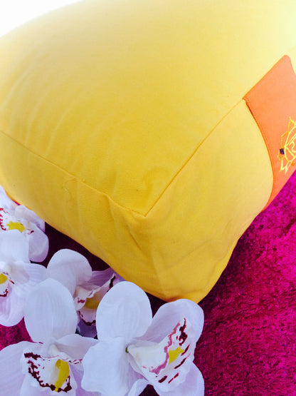 Yoga Zafu Meditation Cushion with Buckwheat Filling