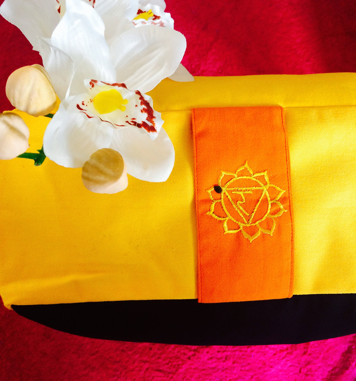 Yoga Zafu Meditation Cushion with Buckwheat Filling