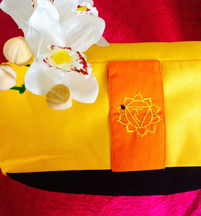 Yoga Zafu Meditation Cushion with Buckwheat Filling