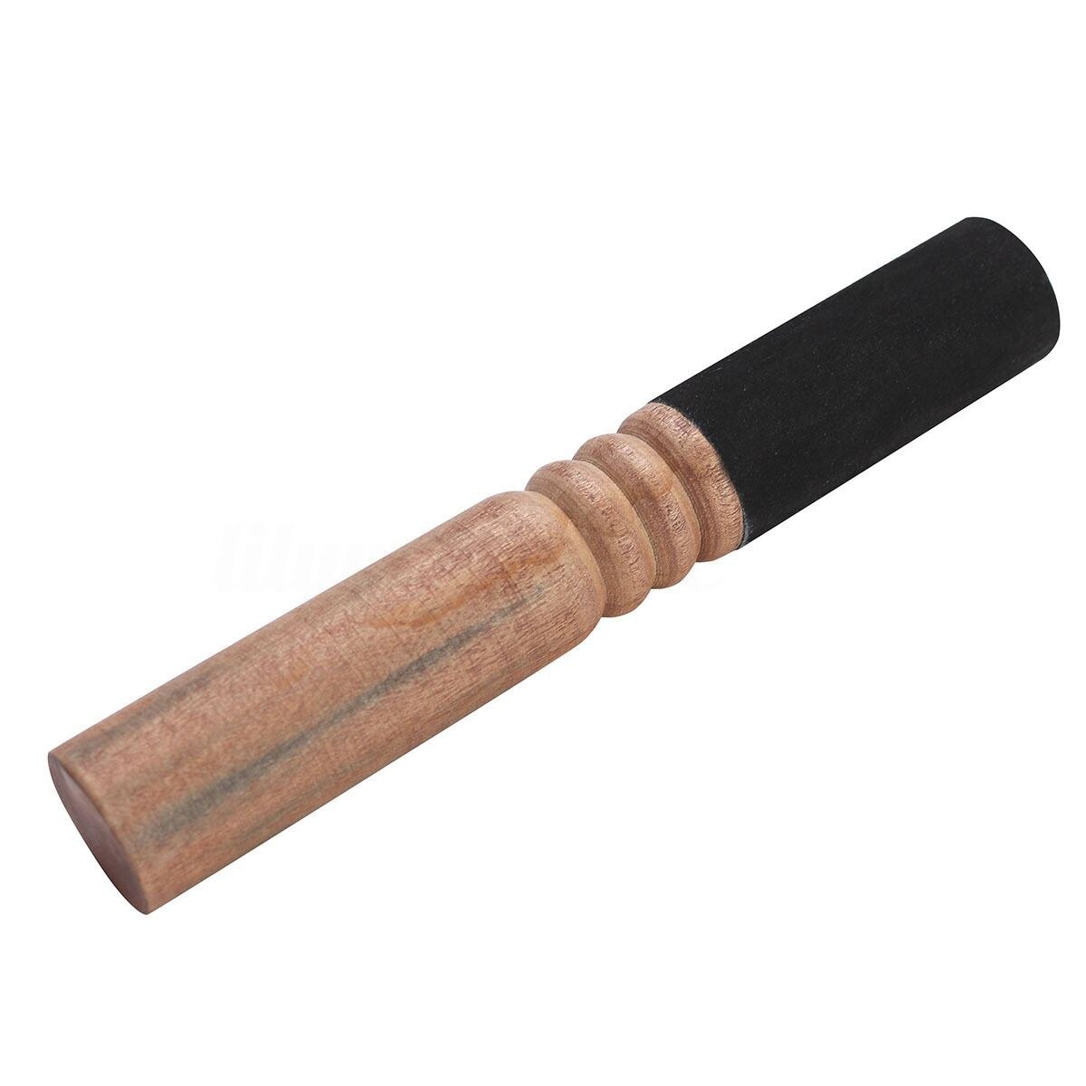 JFBL Hot Tibetan Buddhism Singing Bowl Wood Mallet Striker Stick with Leather Head