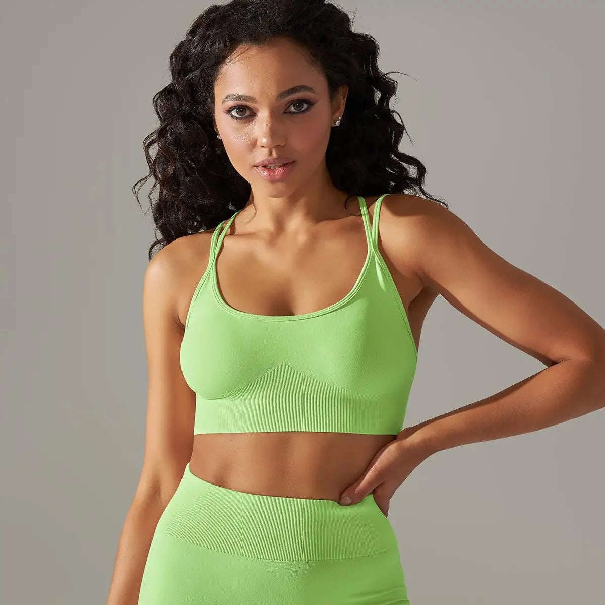 Women Cross Strap Yoga Bra