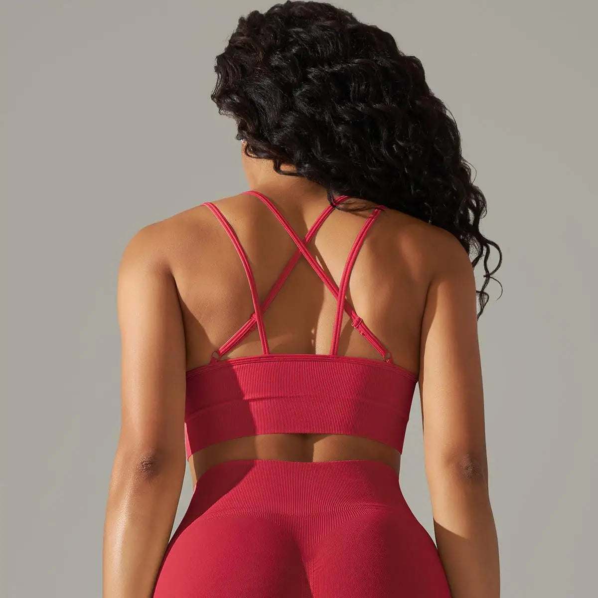 Women Cross Strap Yoga Bra
