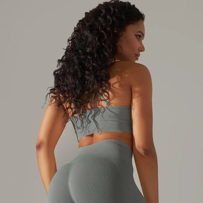 Women Cross Strap Yoga Bra