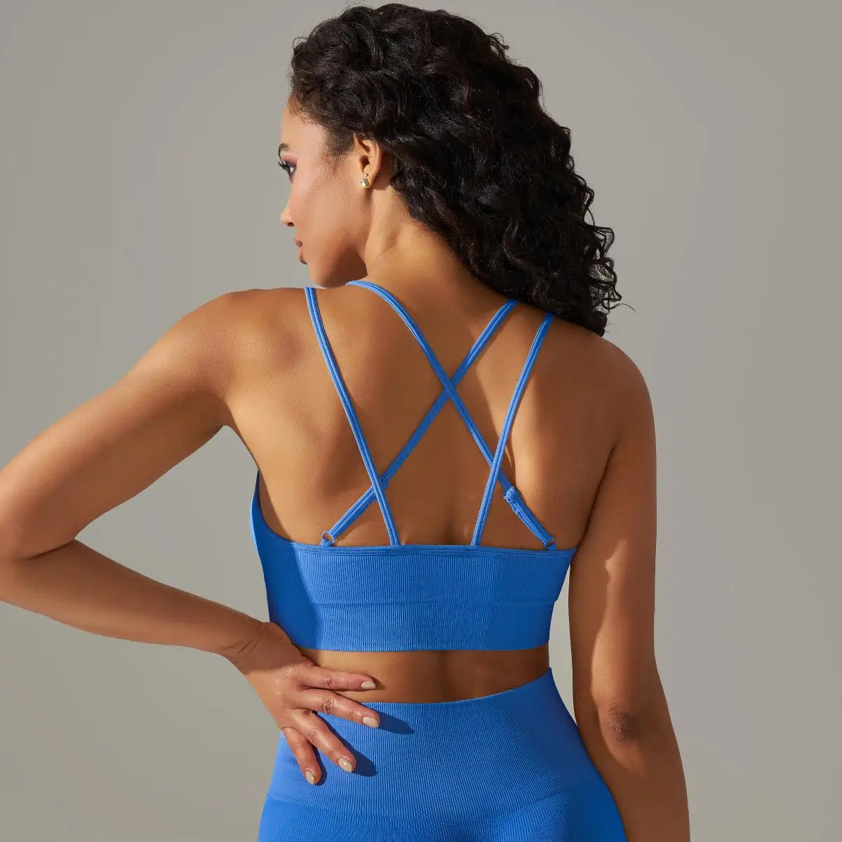 Women Cross Strap Yoga Bra