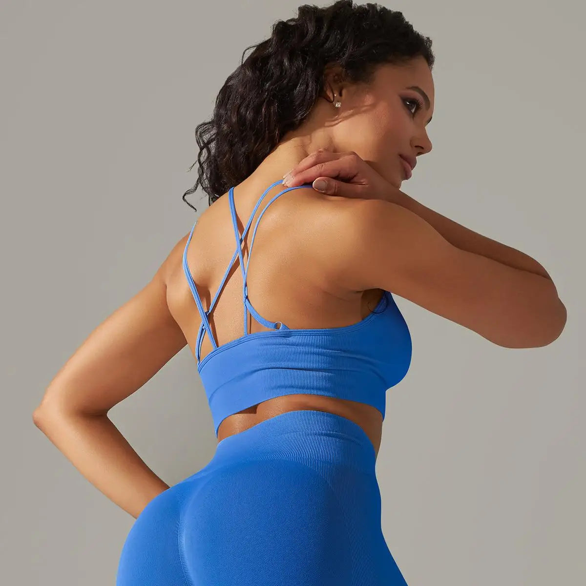 Women Cross Strap Yoga Bra
