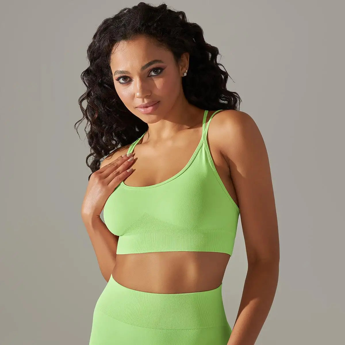 Women Cross Strap Yoga Bra