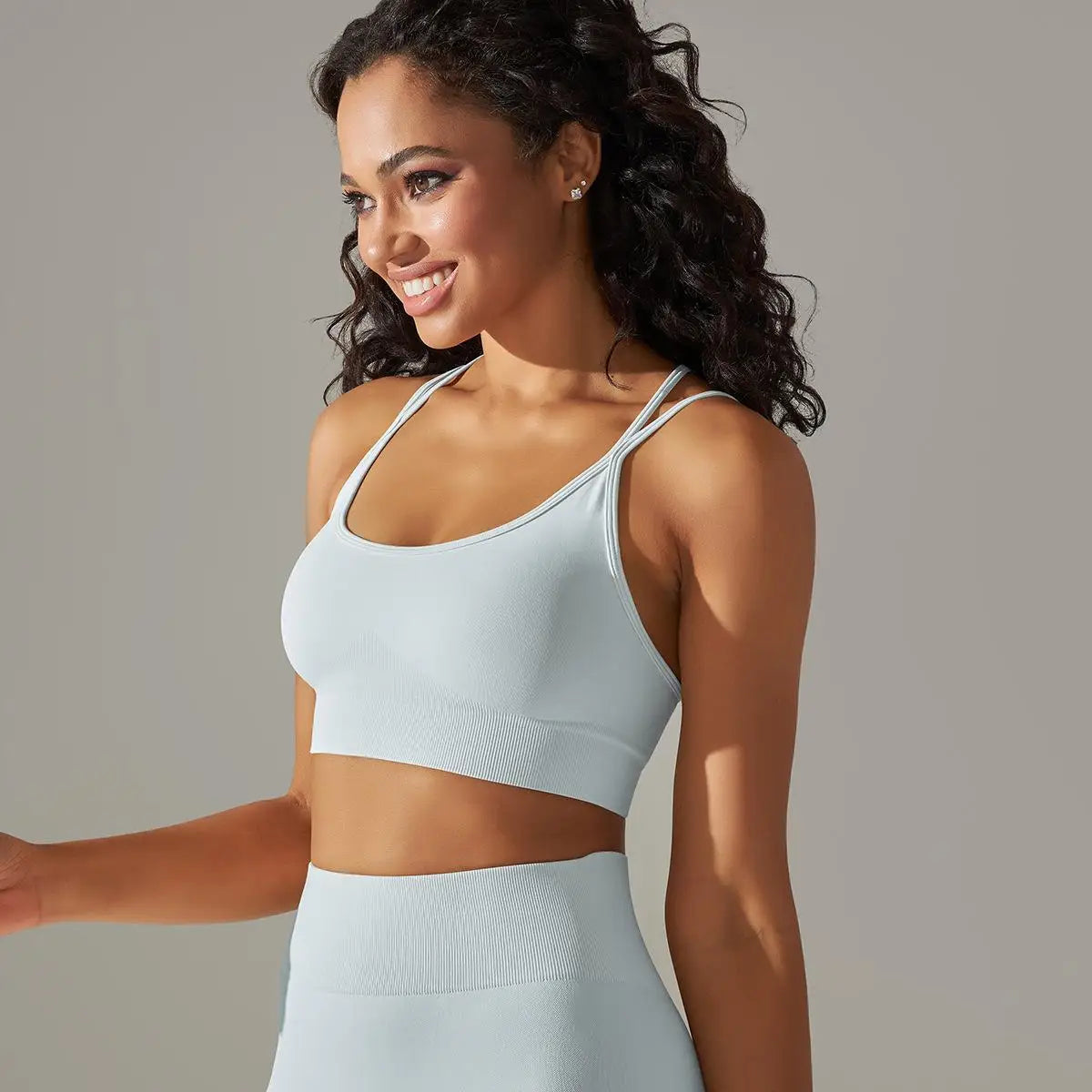 Women Cross Strap Yoga Bra
