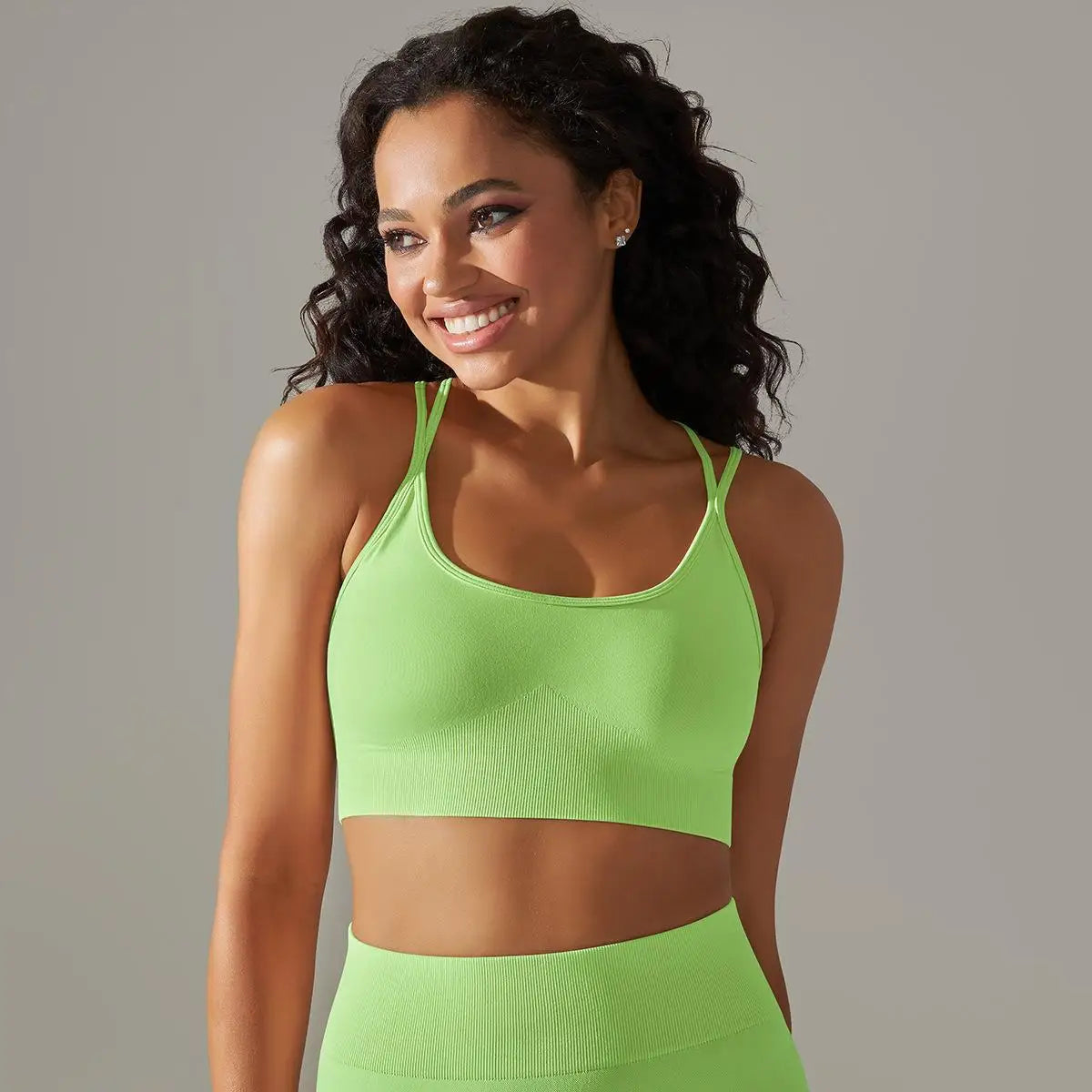 Women Cross Strap Yoga Bra