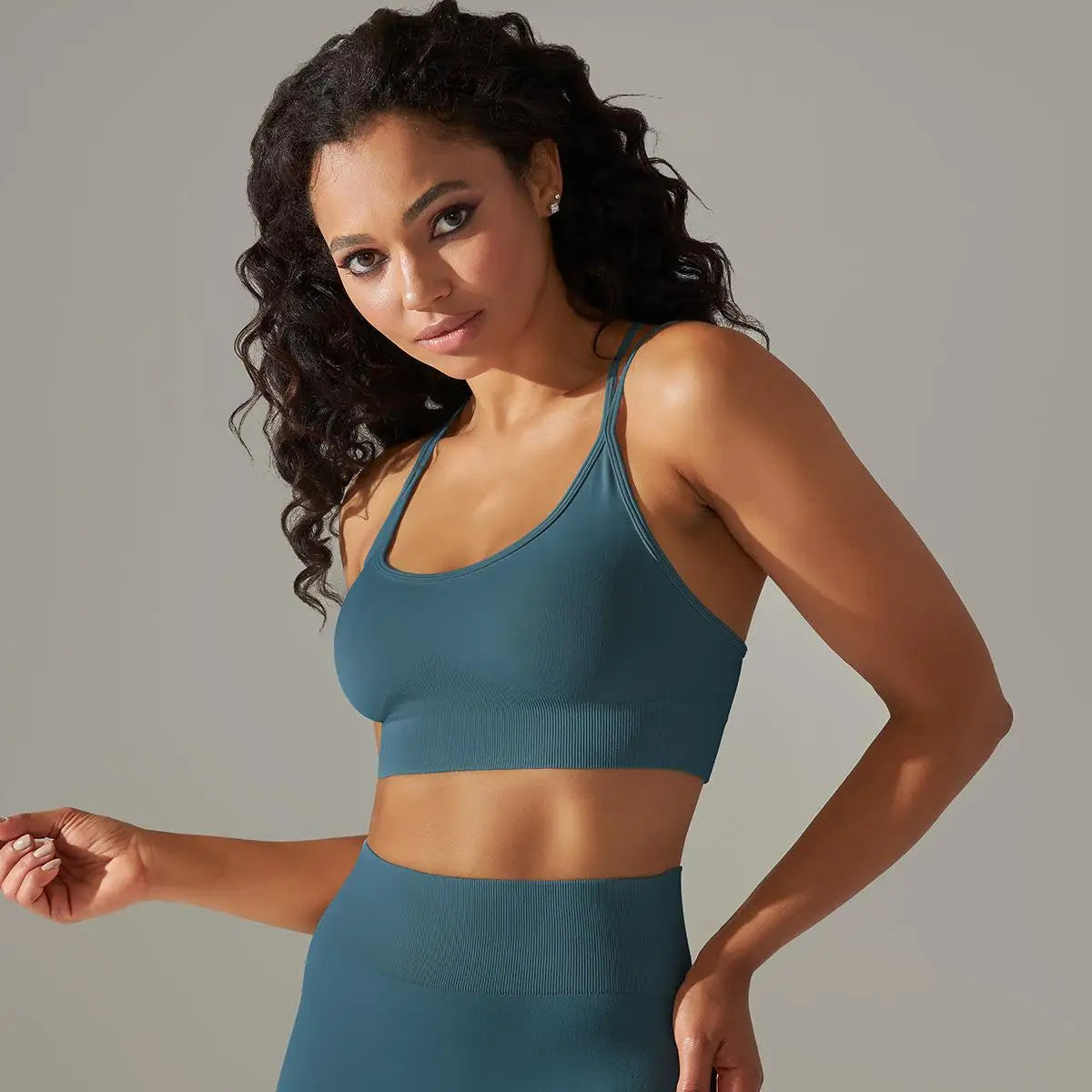 Women Cross Strap Yoga Bra