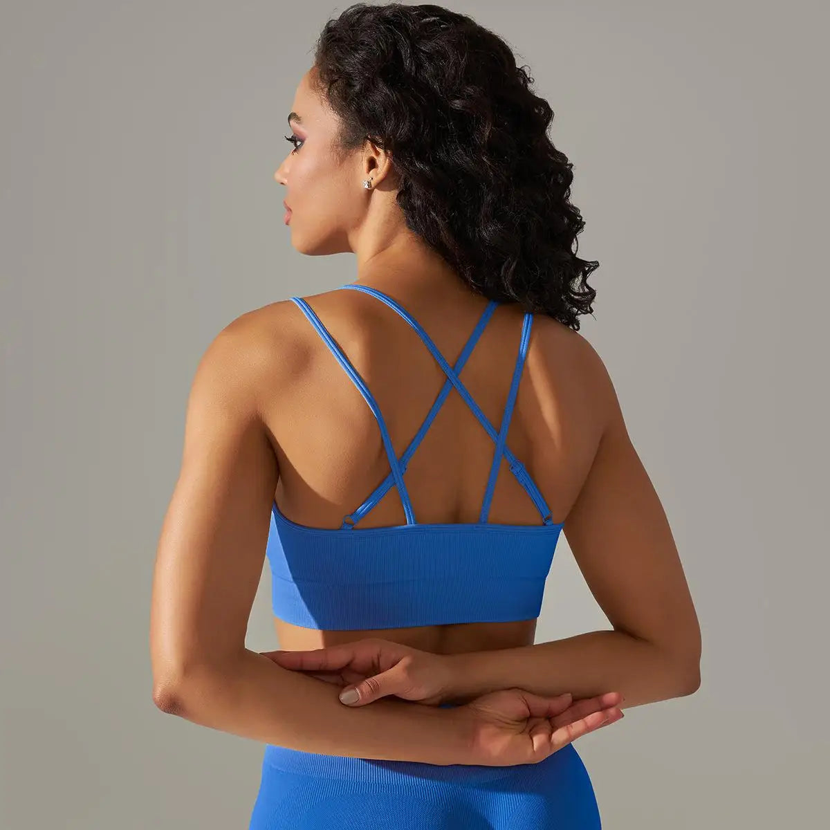 Women Cross Strap Yoga Bra