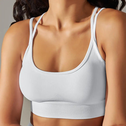Women Cross Strap Yoga Bra