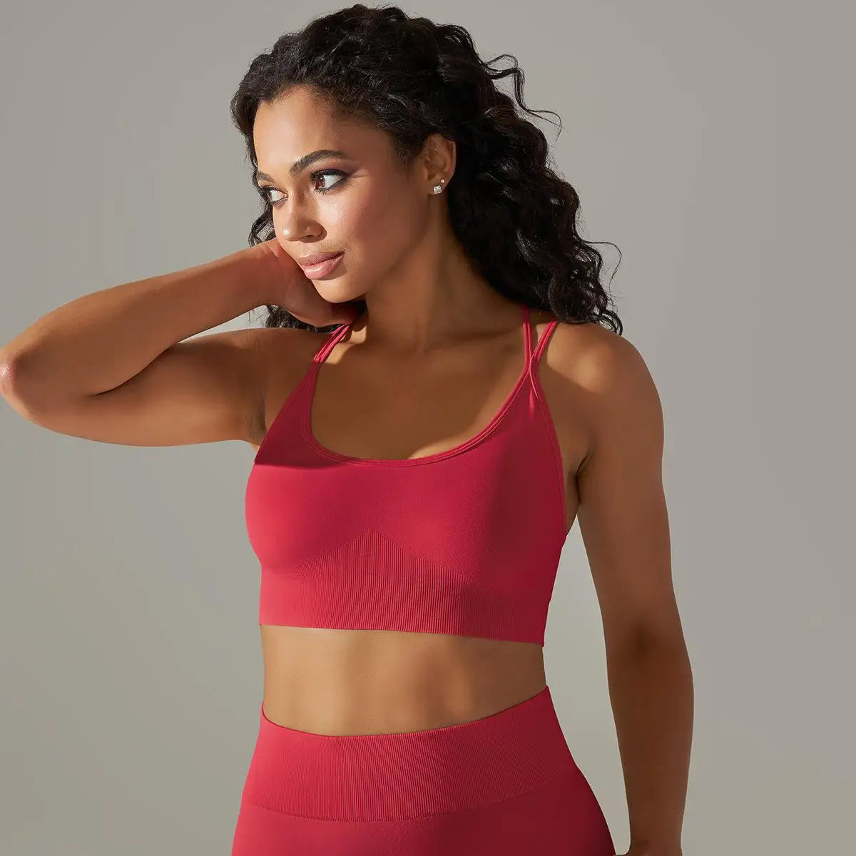 Women Cross Strap Yoga Bra