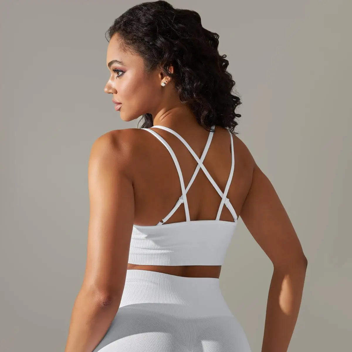 Women Cross Strap Yoga Bra