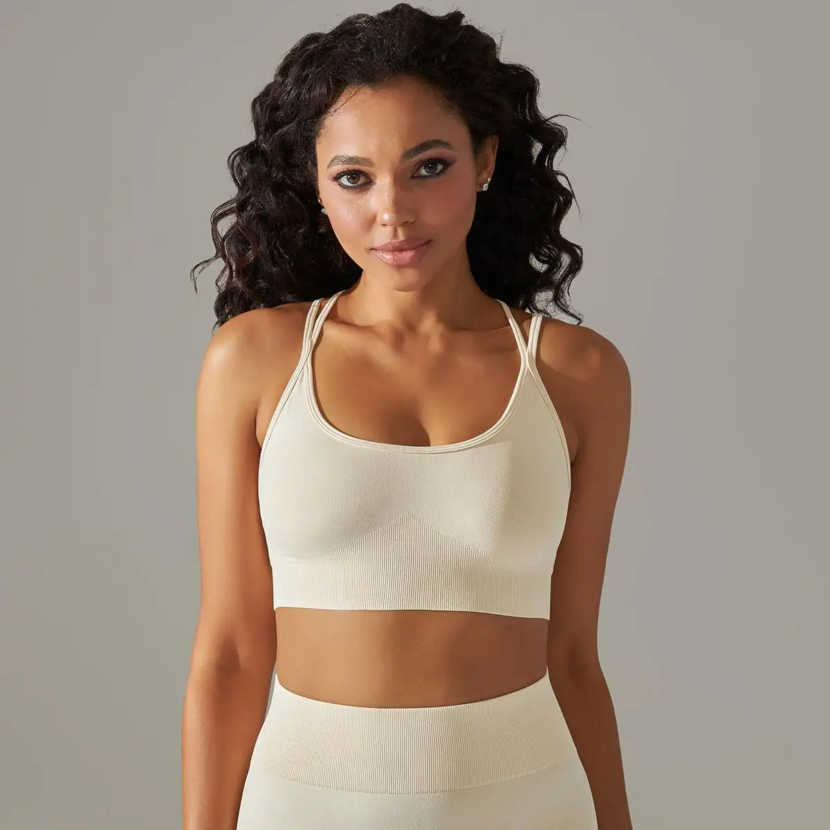 Women Cross Strap Yoga Bra
