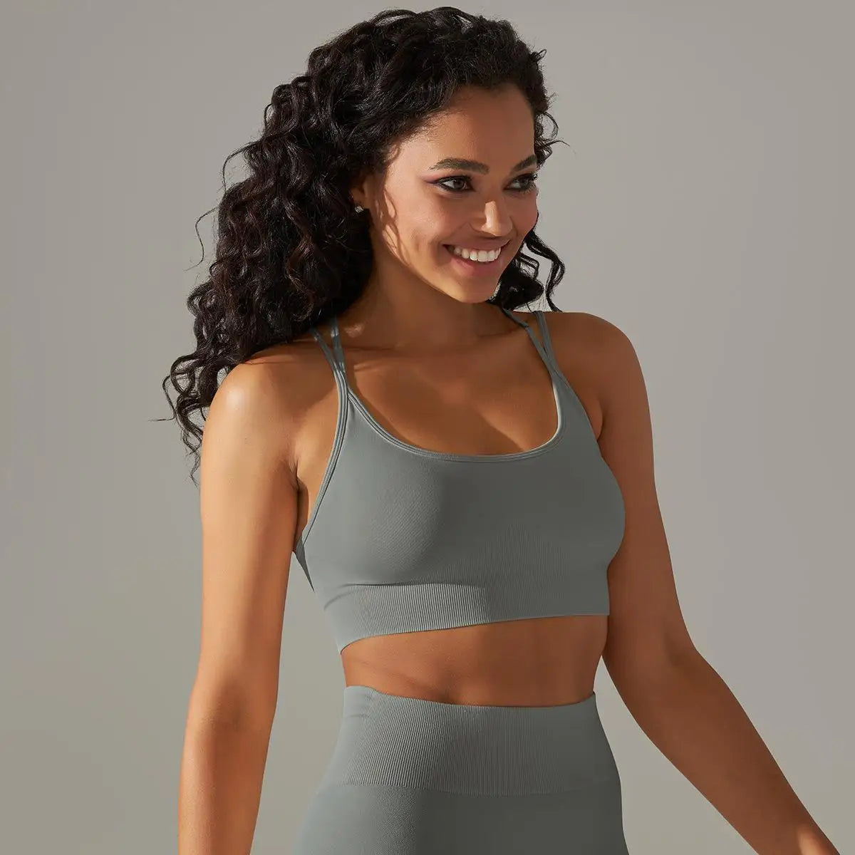 Women Cross Strap Yoga Bra