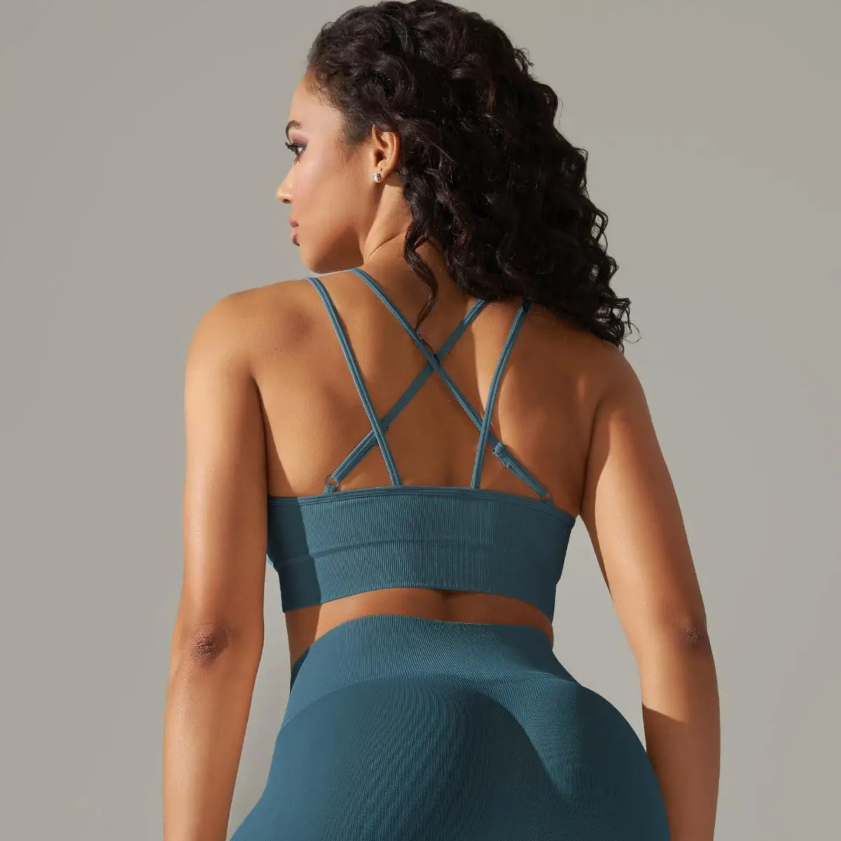 Women Cross Strap Yoga Bra