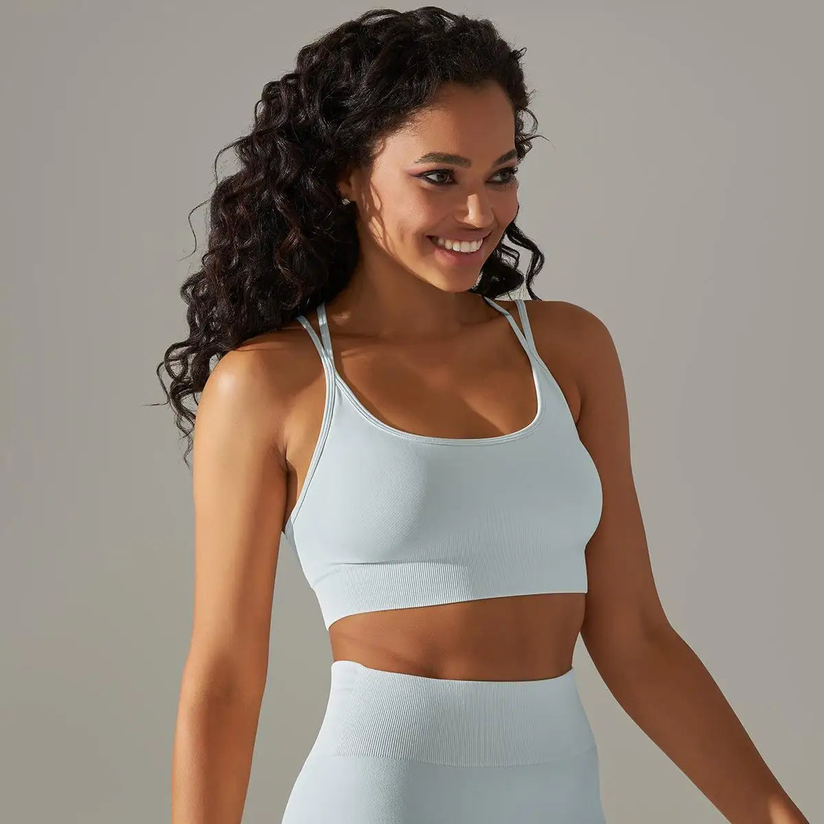Women Cross Strap Yoga Bra