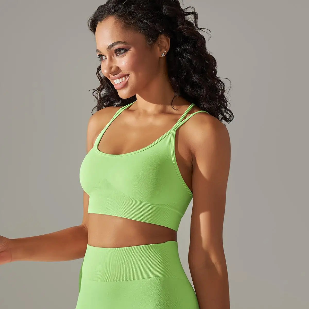Women Cross Strap Yoga Bra