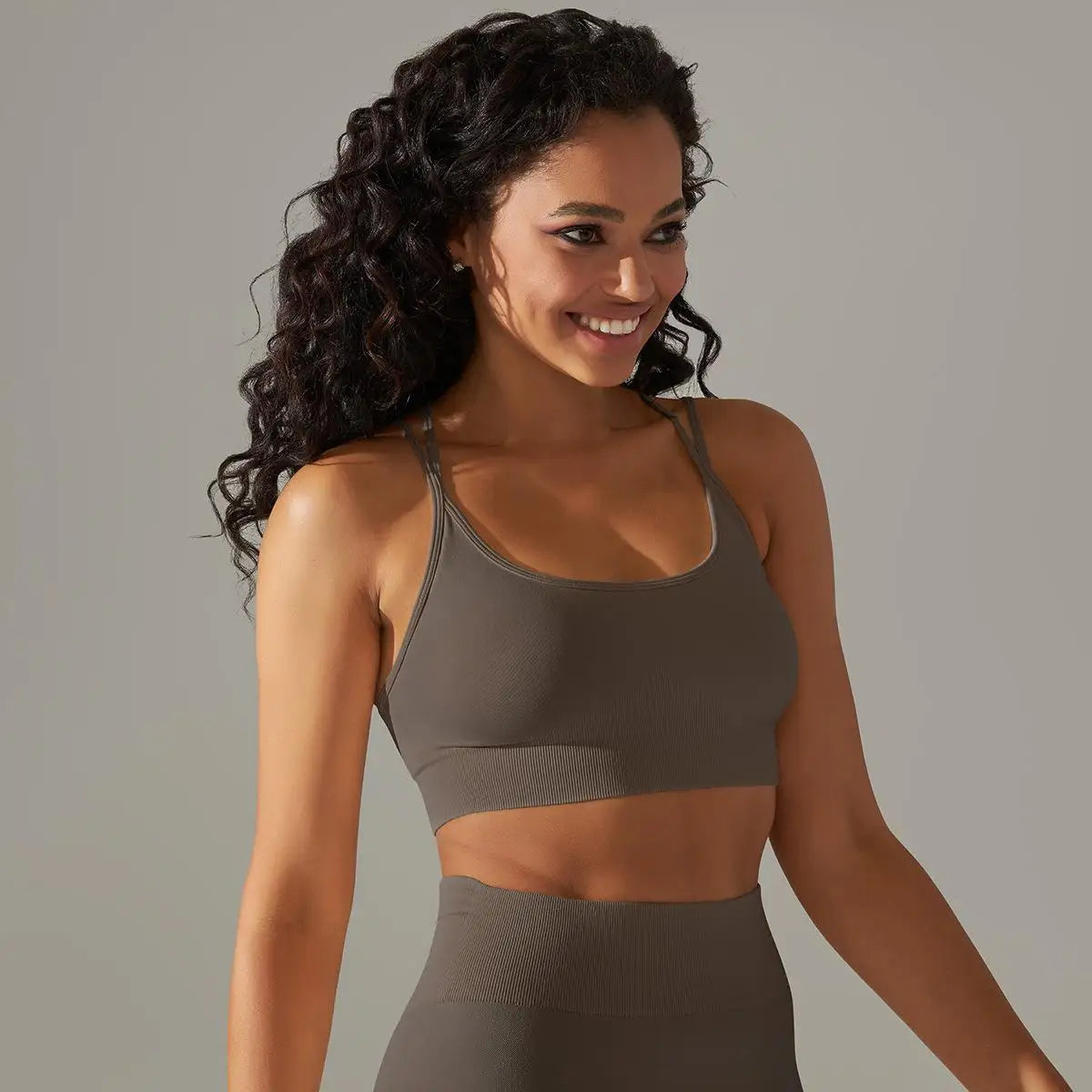 Women Cross Strap Yoga Bra
