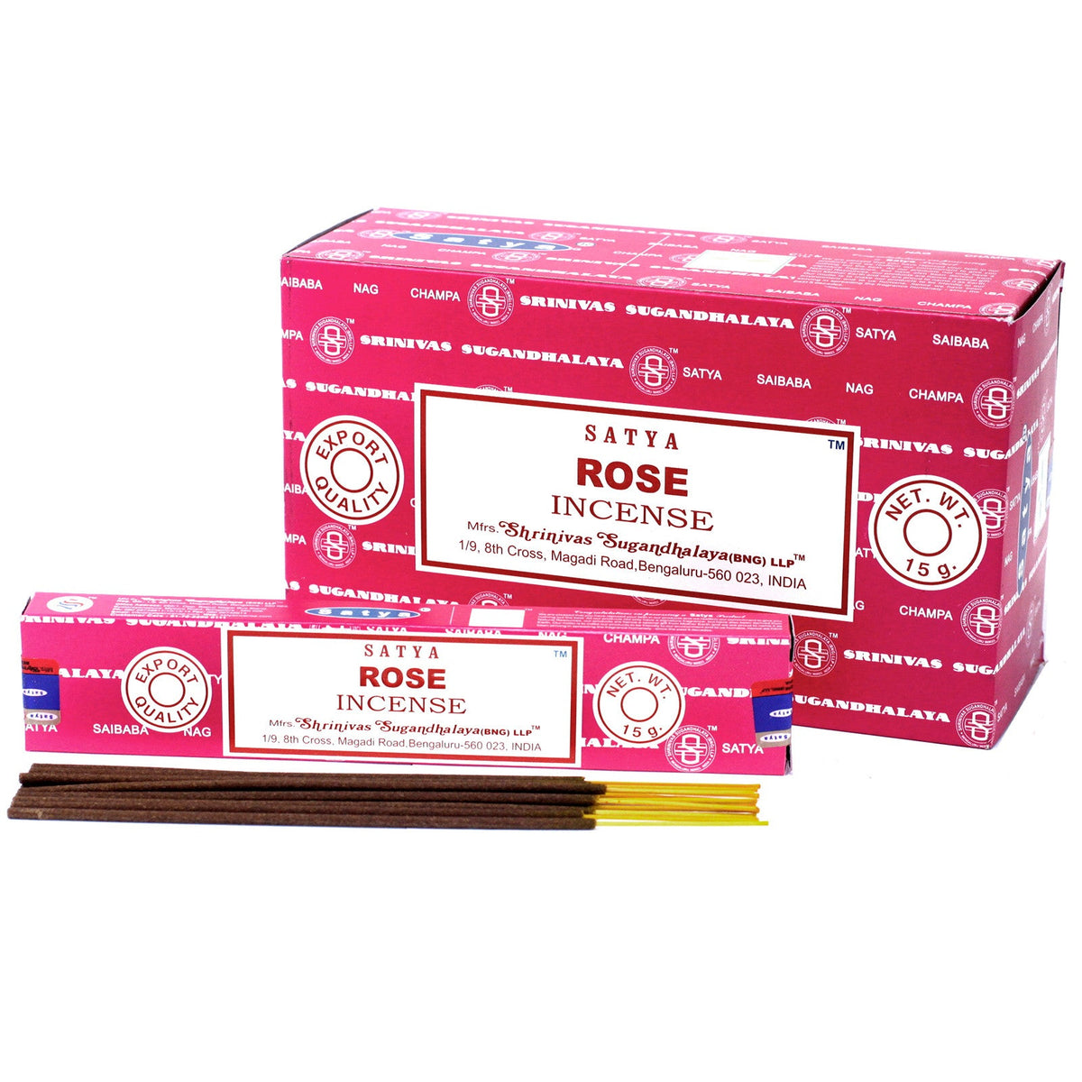 Satya Incense for Yoga and Meditation
