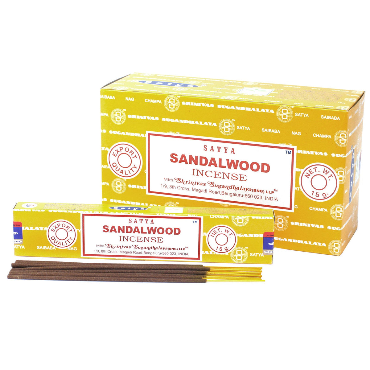 Satya Incense for Yoga and Meditation