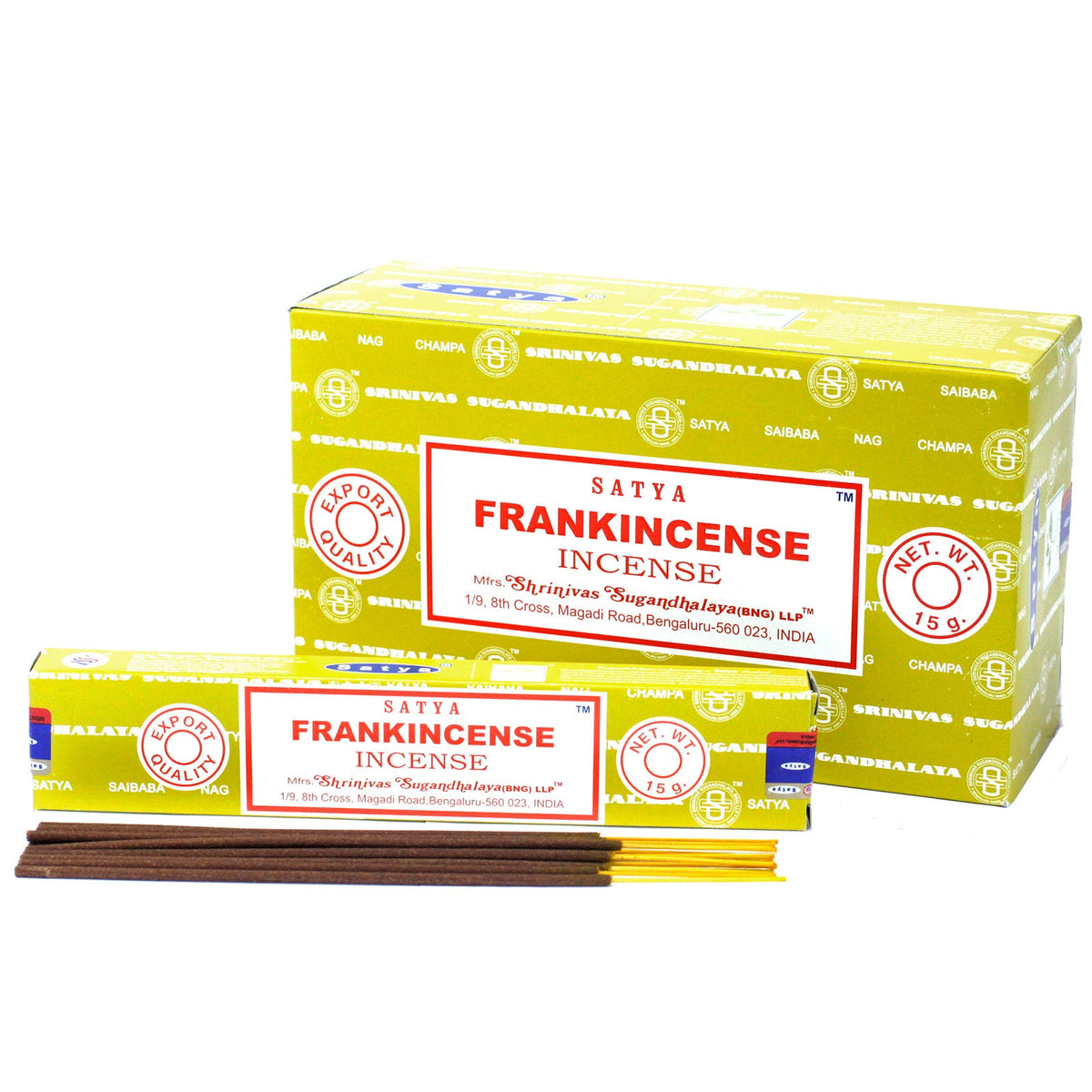 Satya Incense for Yoga and Meditation