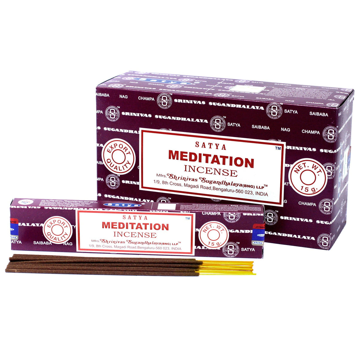 Satya Incense for Yoga and Meditation