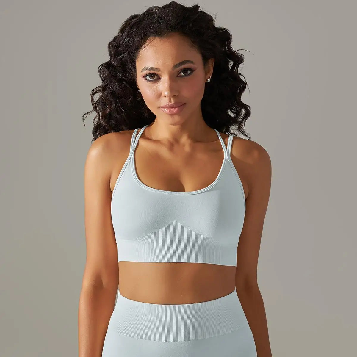Women Cross Strap Yoga Bra