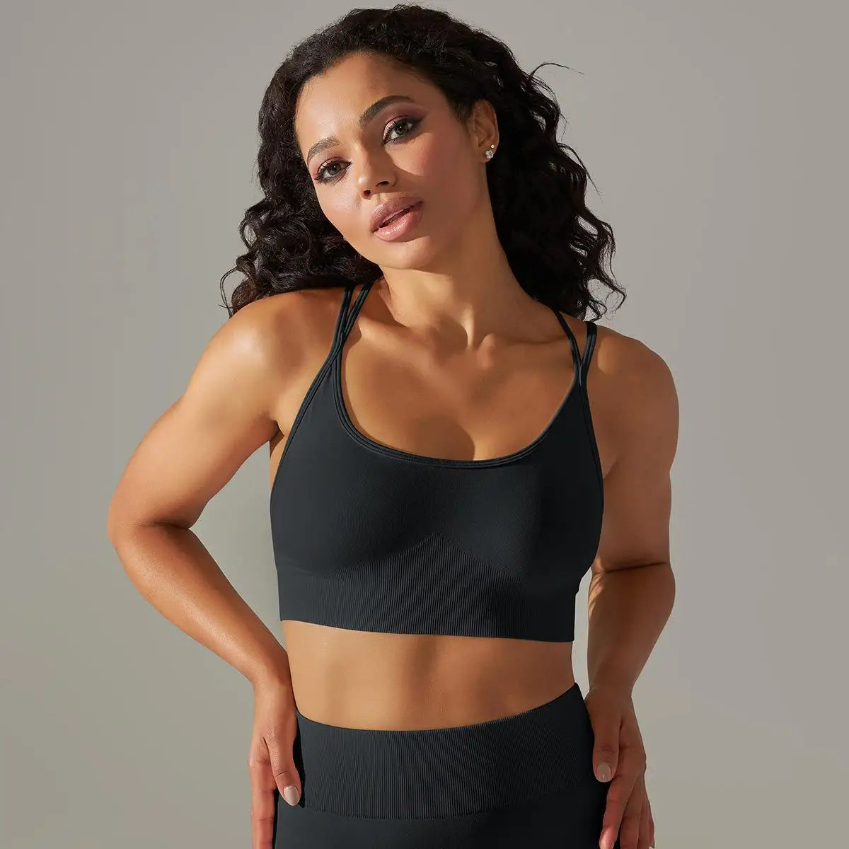 Women Cross Strap Yoga Bra