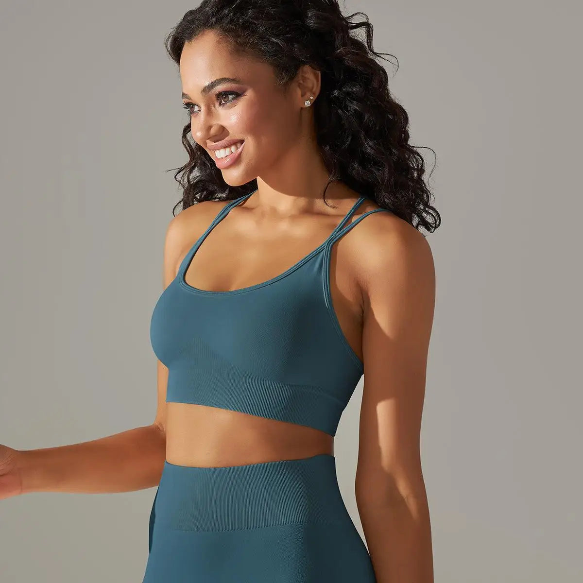 Women Cross Strap Yoga Bra