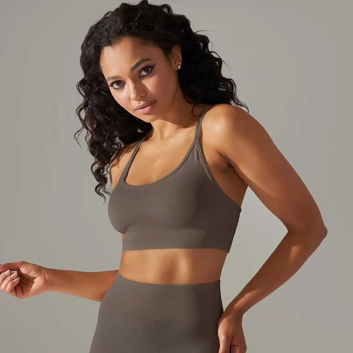 Women Cross Strap Yoga Bra