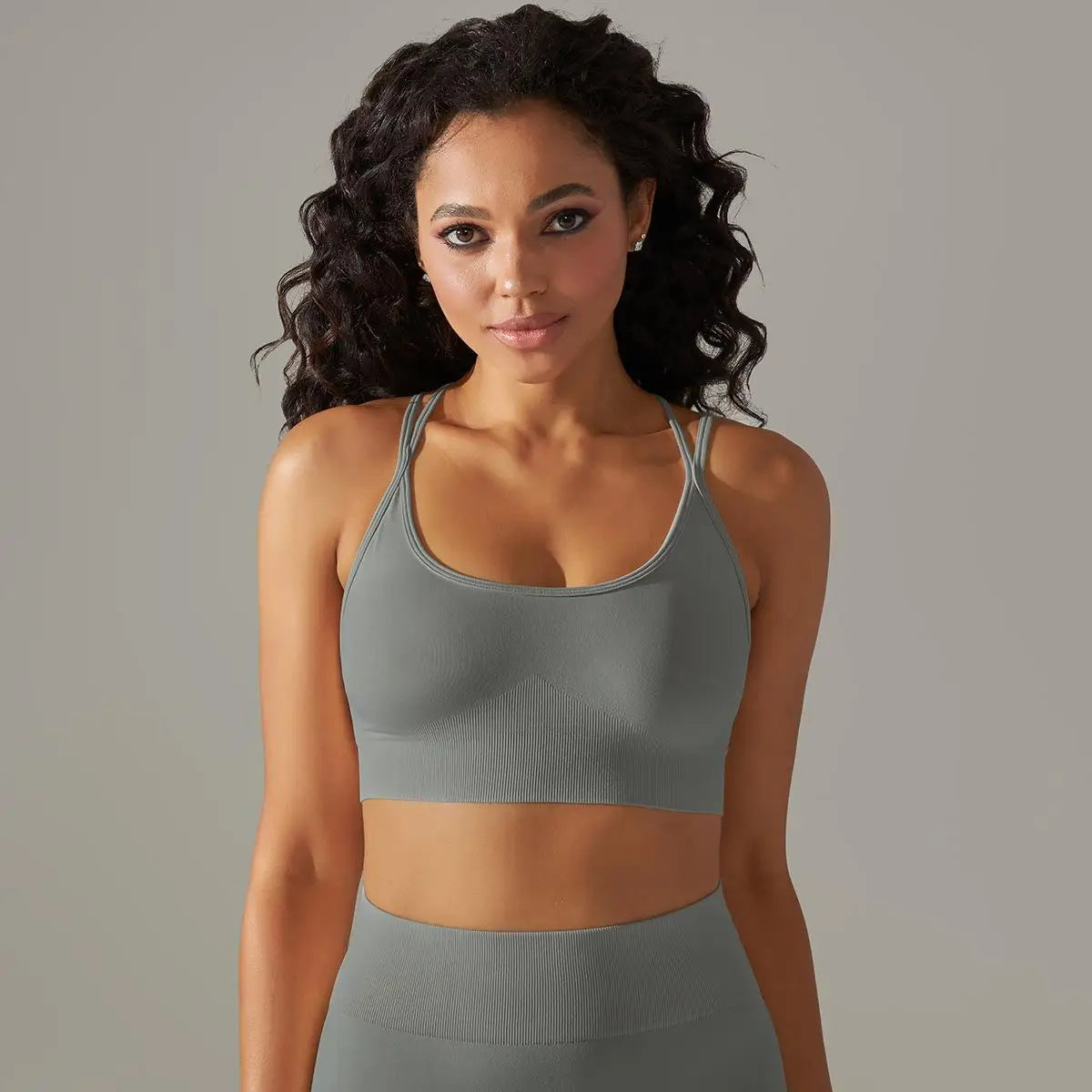 Women Cross Strap Yoga Bra