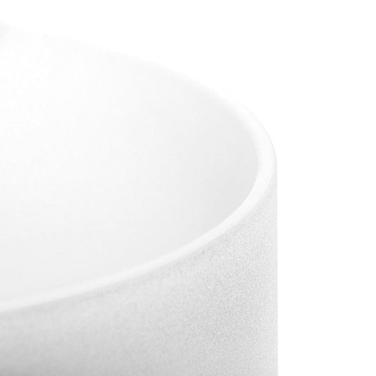 TOPFUND Chakra Frosted Quartz Crystal Singing Bowl 8 Inch