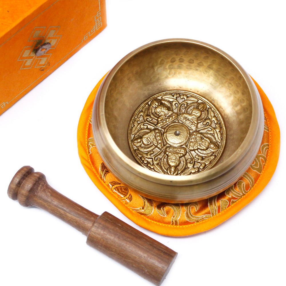 Five Buddha Tibetan Singing Bowl Set - For Relaxation and Healing