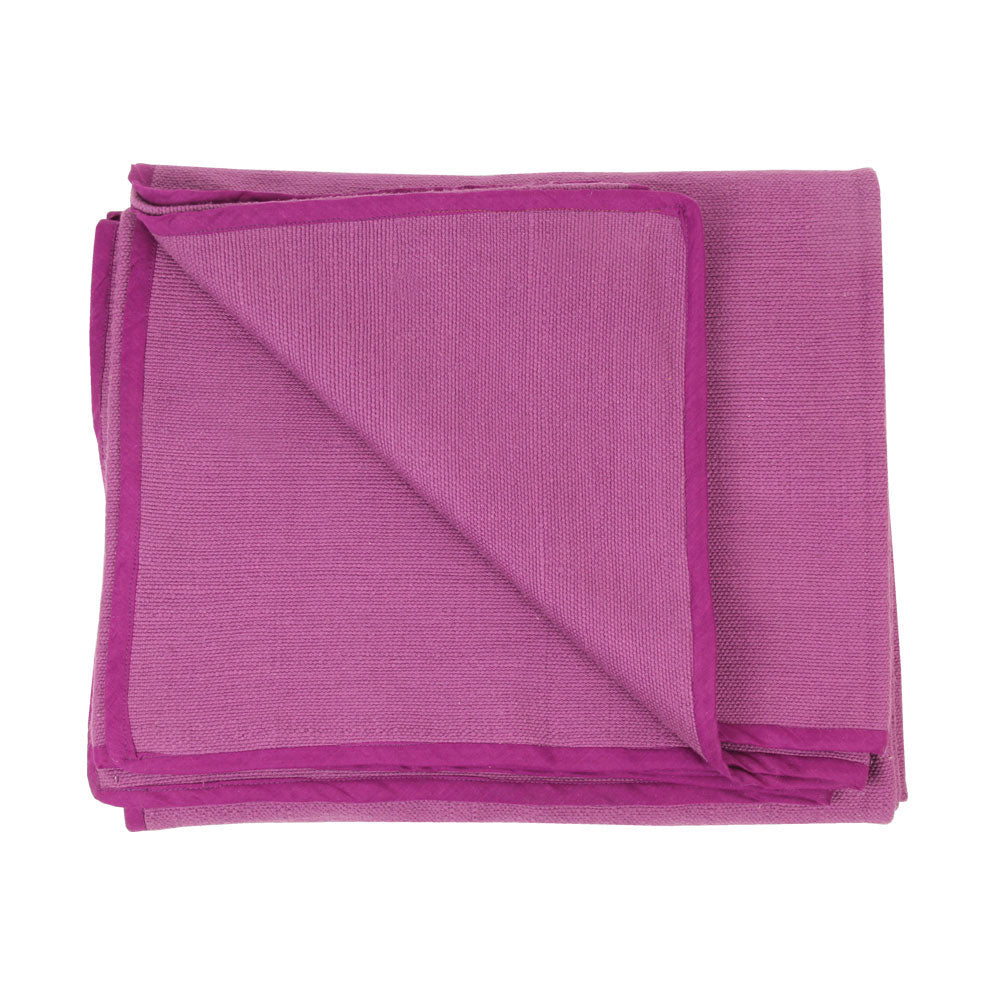 Hand Woven Cotton Yoga Blanket