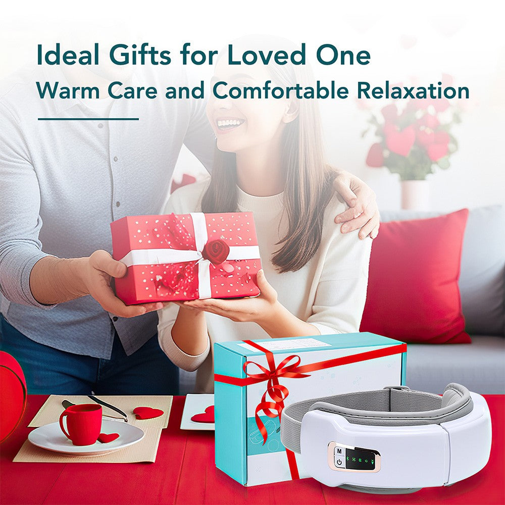 Smart Eye Massager with Vibration,heat,airbag Compression &