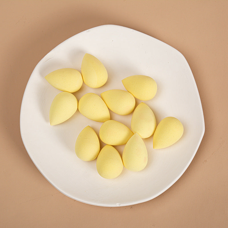Mini Makeup Sponge Puff Multicolor Teardrop Shape