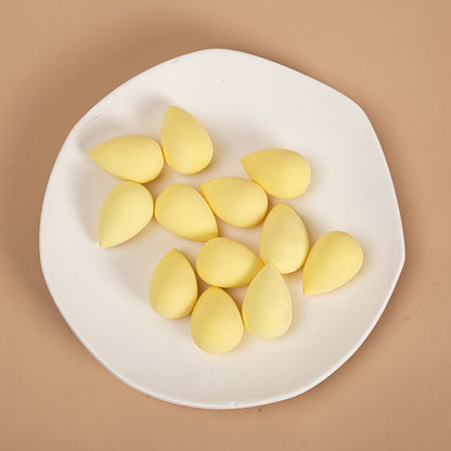 Mini Makeup Sponge Puff Multicolor Teardrop Shape
