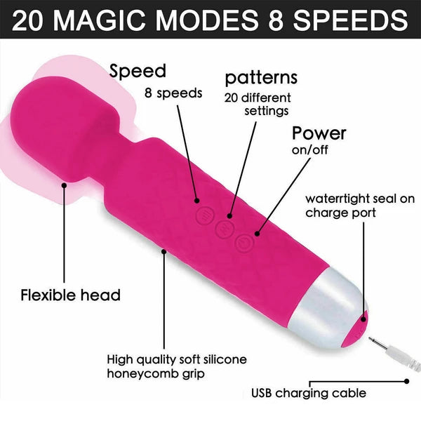 Cordless Vibration Neck & Back Massager
