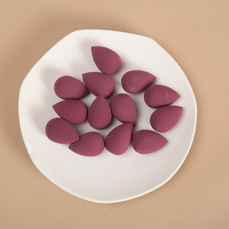 Mini Makeup Sponge Puff Multicolor Teardrop Shape