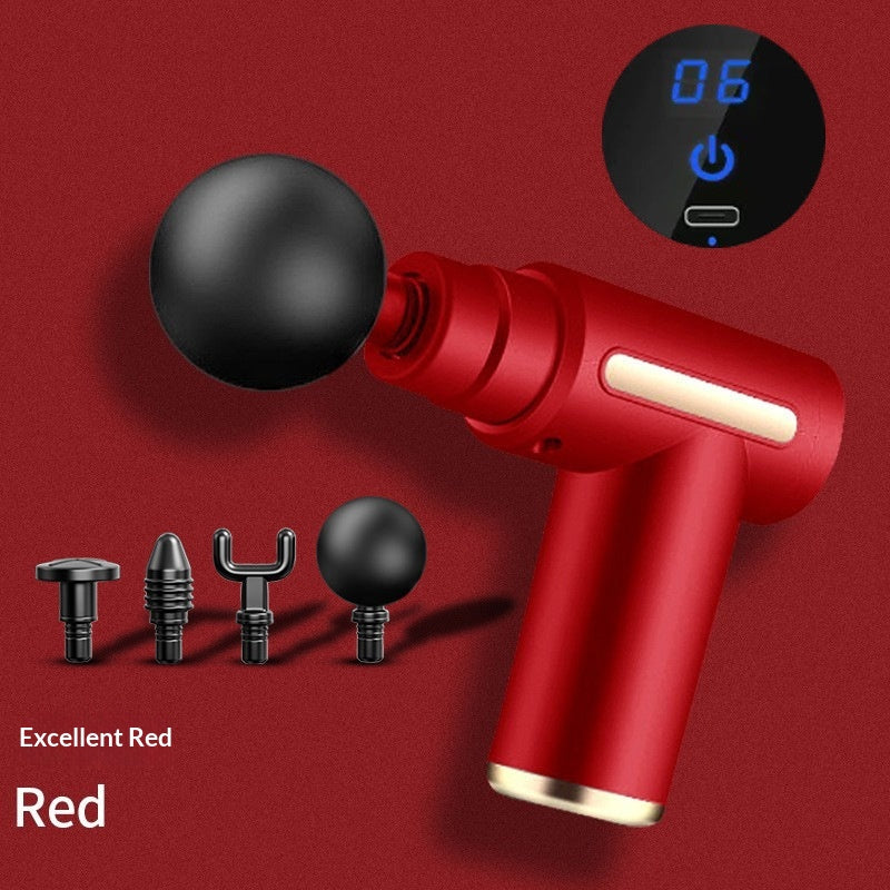 Fascia Gun Muscle Relaxation Massager Intelligent Mini