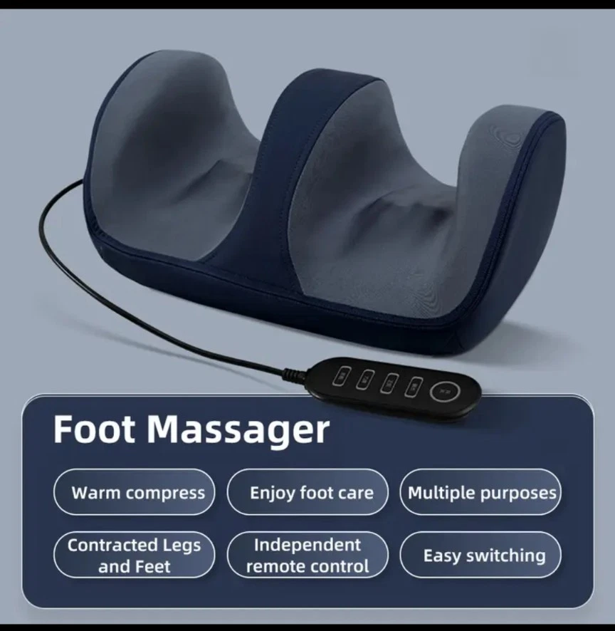 Electric Shiatsu Foot Massager with Heat & Calf Roller