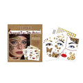 Steampunk Face Tattoo Stickers Set