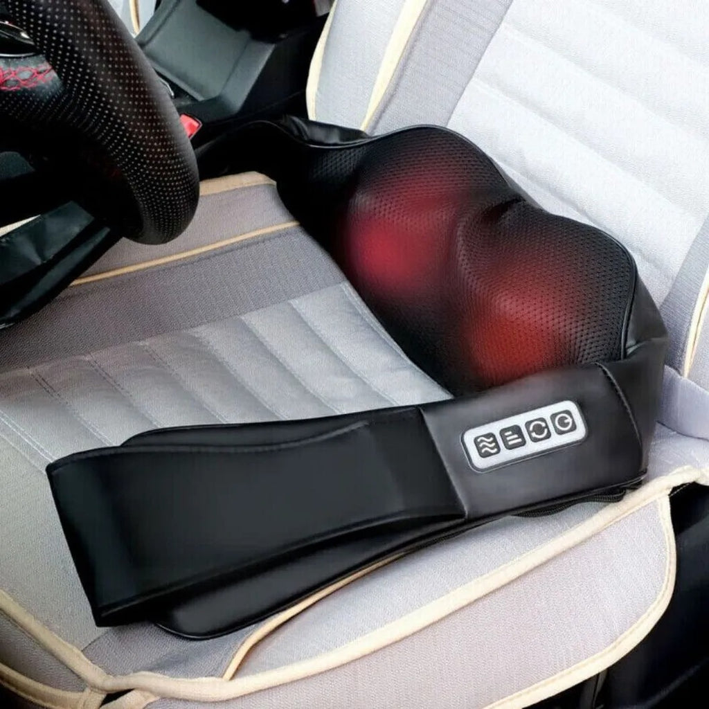 Wireless Neck and Back Massager Shiatsu Deep Kneading Massage