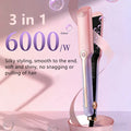 Professional Steam Hair Straightener Ceramic Tourmaline Ionic