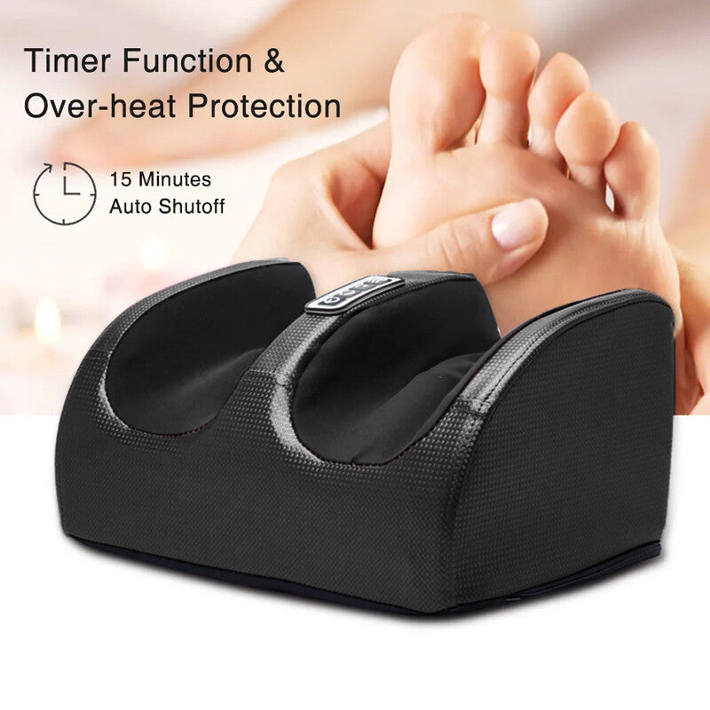 Dual-Zone Foot & Calf Massager with Heat