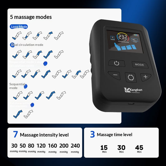 Household Sports Recovery Charging Four-cell Leg Massager