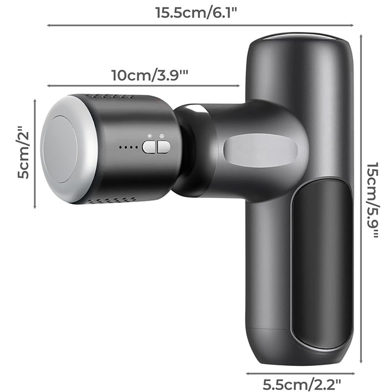 Massage Gun with Heat and Cold, Mini Massage Gun Deep Tissue