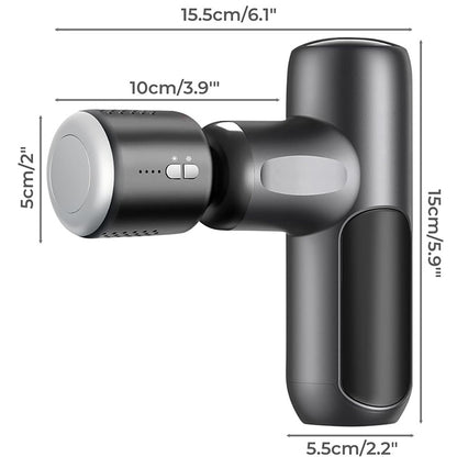 Massage Gun with Heat and Cold, Mini Massage Gun Deep Tissue